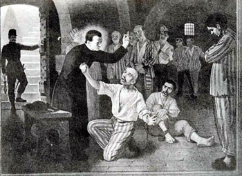 st joseph Cafasso working with prisoners